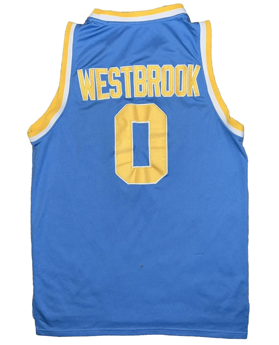 UCLA Russell Westbrook College Throwback Basketball Los Angeles Jersey Medium