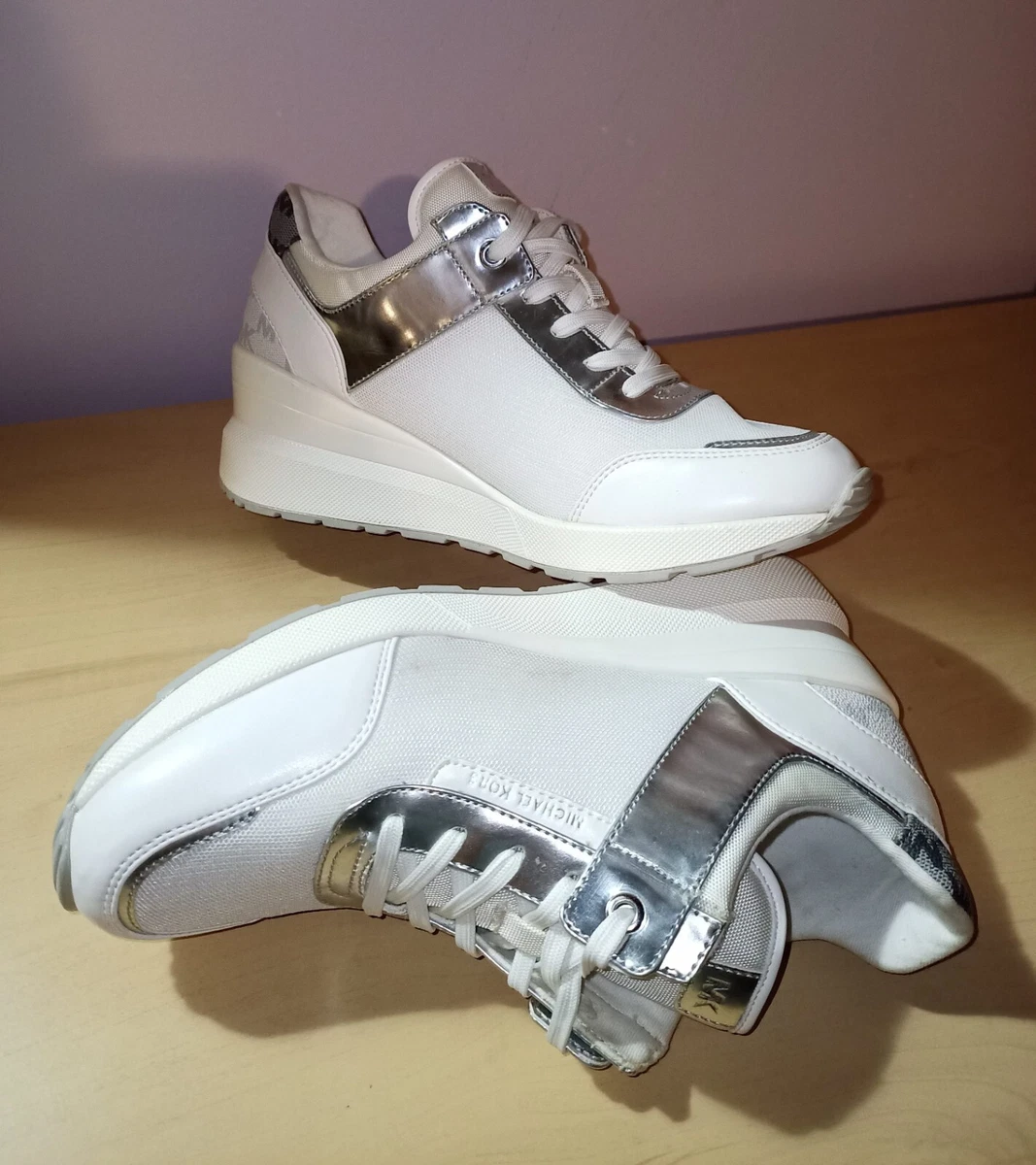 Michael kors cheap heel sneakers