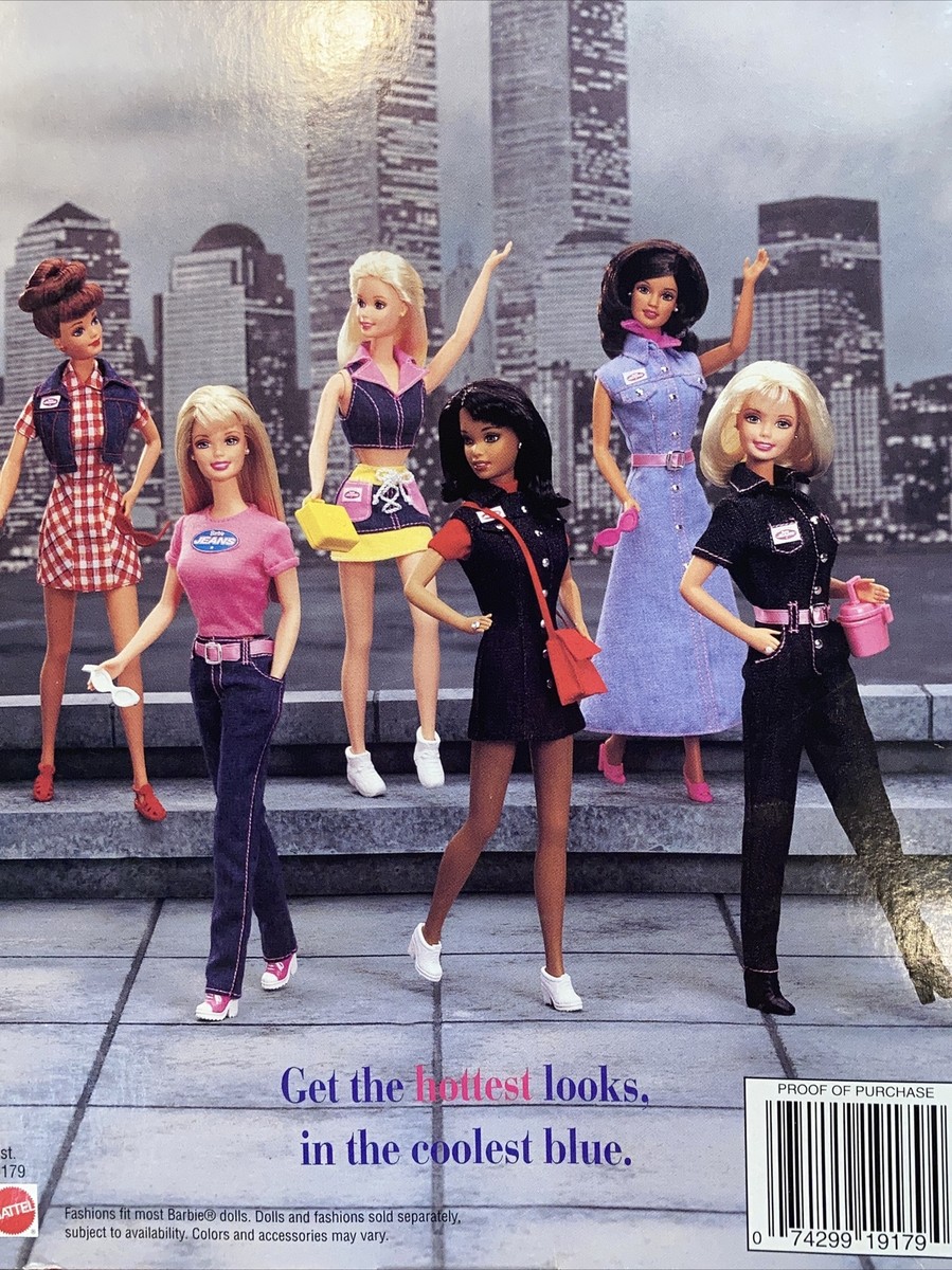 Authentic Jeans Fashion Avenue Barbie outfit Genuine Mattel Asst