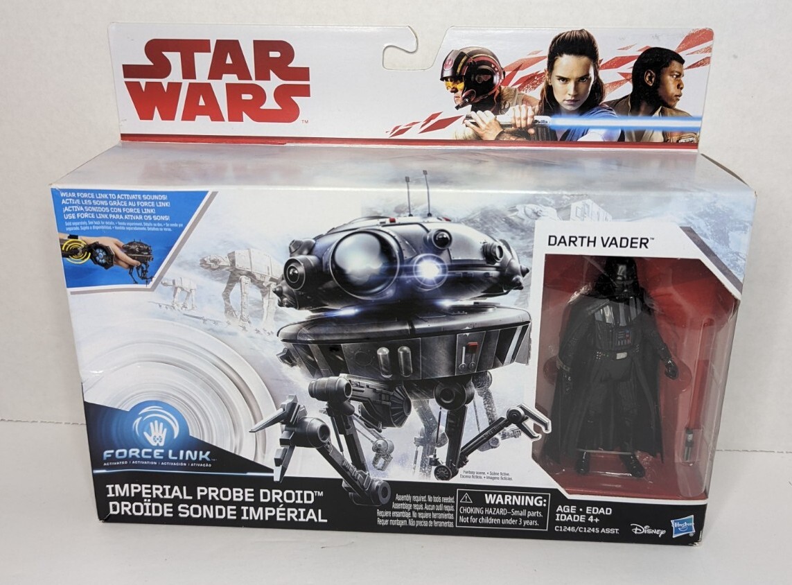 Star Wars Force Link Imperial Probe Droid Darth Vader *FREE SHIPPING*