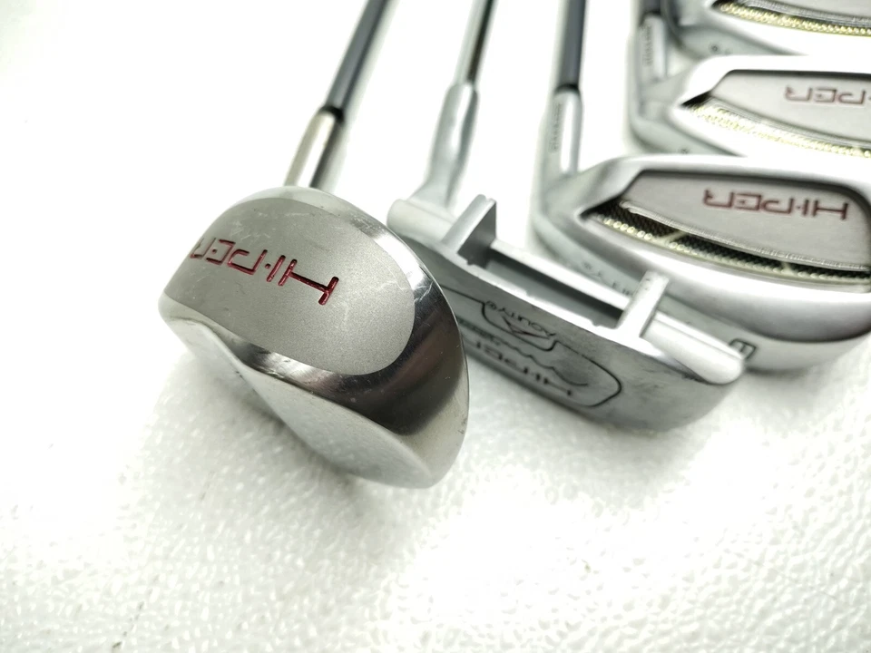 SET OF LADIES ACUITY HIPER PUTTER CHIPPER PW, SW, 8, 9, RH GRAPHITE L Flex Shaft - Image 2 of 4