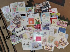 Lot of 78 Assorted Greeting and Note Cards with Envelopes