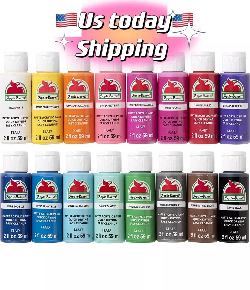 Apple Barrel<sup>®</sup> Assorted Colors Acrylic Paint - 16 Pc.