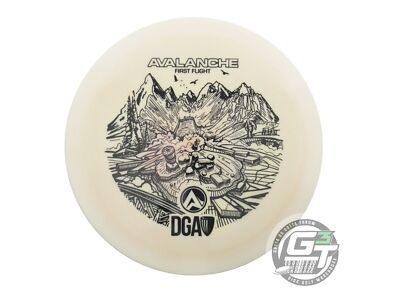 NEW DGA First Run Proline Avalanche 173-174g Pale Yellow Midrange Golf Disc