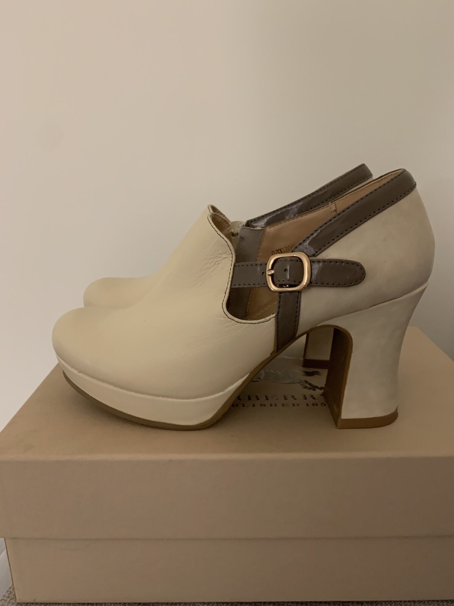 Italy Brand Vintage Women's Shoes, Heels, Leather, Sz 36 Us6