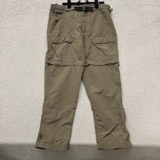 The North Face Pants Mens L Green Convertible Hiking Camping Outdoors