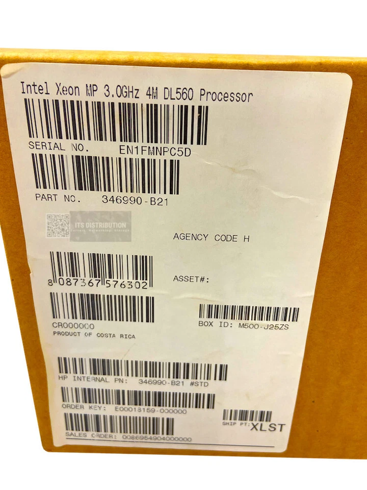 346990-B21 I New Sealed HP Intel Xeon 3GHz 400MHz 512KB L2 CPU Kit - Image 2 of 4