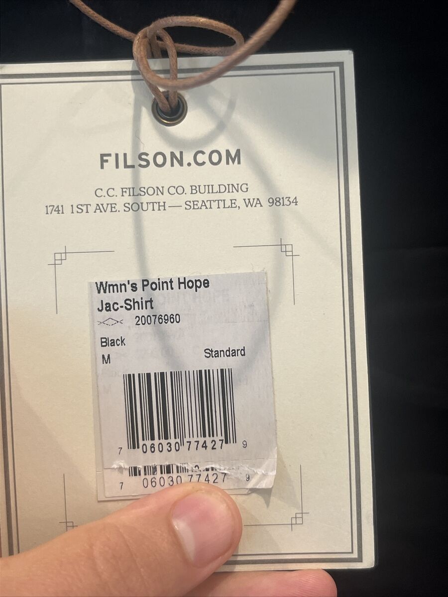 Filson Women's Point Hope Moleskin Jac Shirt | Size Medium Filson Women's Point Hope Moleskin Jac Shirt | Size Medium