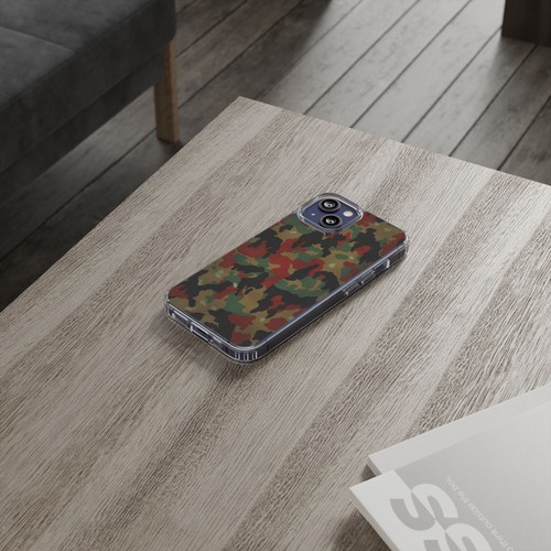 Camouflage Clear Phone Case | Stylish, Protective, Unique Gift, Phone - 第 3/86 張圖片