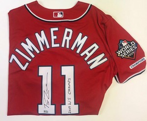 ryan zimmerman autographed jersey