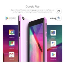 7” Quad Core Tablet With Headphones + Tablet Sleeve