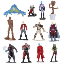 Guardians of the Galaxy Playset 12 Figure Cake Topper * USA SELLER* Toy Set