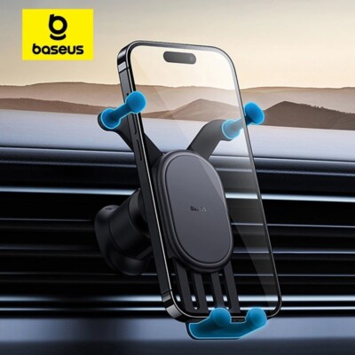 Baseus Handy Auto Halterung KFZ Automatik Clamp Smartphone Halter Lüftung