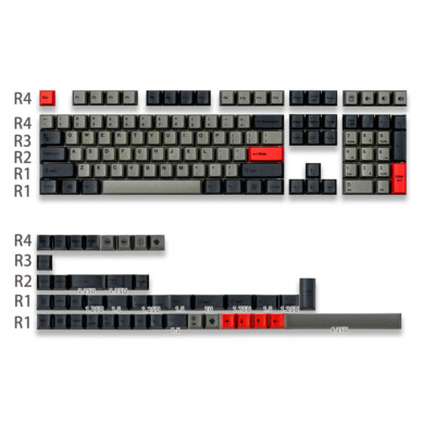 Dolch Keycap Set Dye Sublimation PBT Cherry Profile Keycaps
