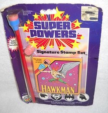  9554 NRFC Vintage Craft Master Super Powers Hawkman Signature Stamp Set