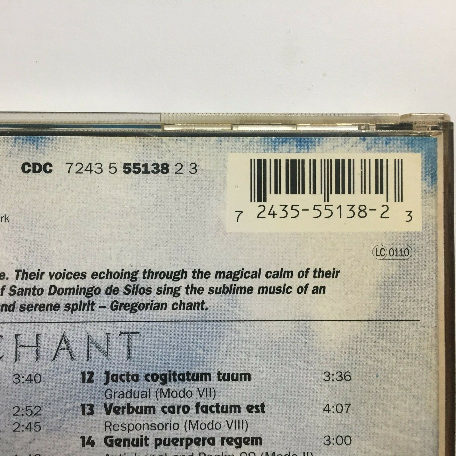 CHANT - The Benedictine Monks of Santo Domingo De Silos (CD,1994) EARLY PRESS!