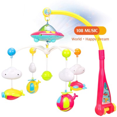 baby mobile lights and sounds