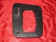 BMW E38 7'ies VISOR PRESELECTOR LEVER COVER SELECTOR STEPTRONIC Blende 8221520