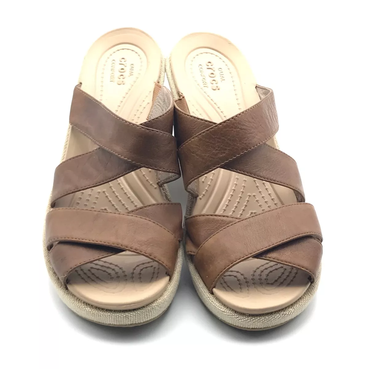 Crocs dual comfort best sale wedge