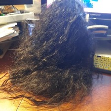 NEW  25" Long Hair Spiral Curly Cosplay Costume Wig Dark Gold