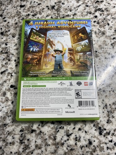 LEGO Jurassic World (Microsoft Xbox 360, 2015) - Picture 2 of 6