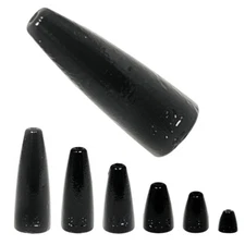 Reaction Tackle Lead Worm Weights / Bullet Sinkers (25 pack) in Various Sizes