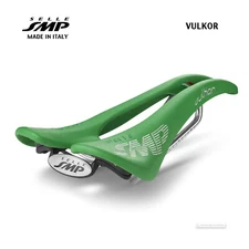NEW Selle SMP VULKOR Saddle : GREEN ITALY - MADE IN iTALY!