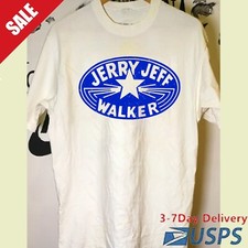 Jerry Jeff Walker blue vintage logo shirt 7D471