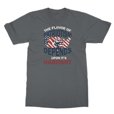 Patriotism Depends Upon Its Habitant 9/11 Tribute Unisex T-Shirt