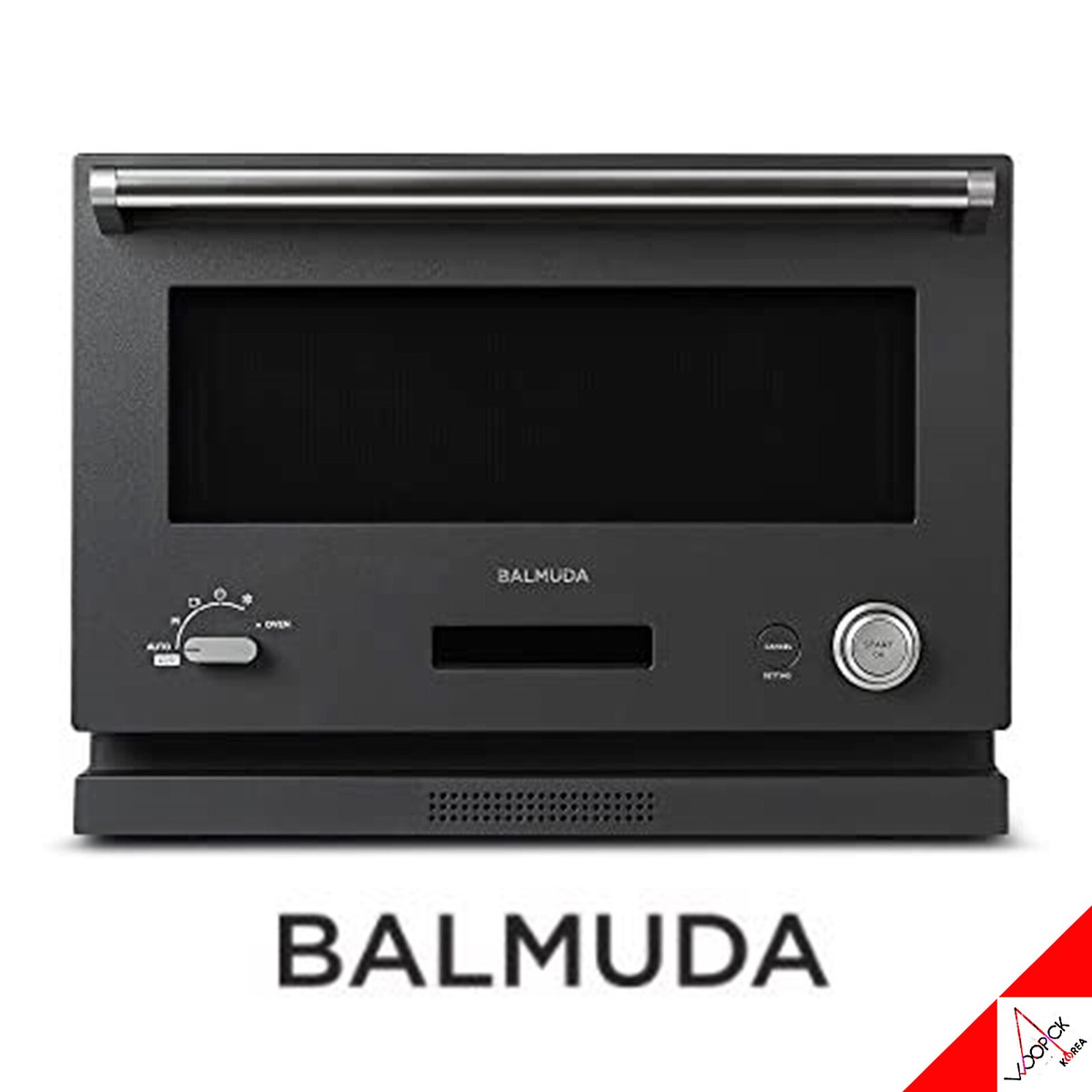 BALMUDA 2022 The RANGE Premium Microwave Oven K04B-BK Black 220V  