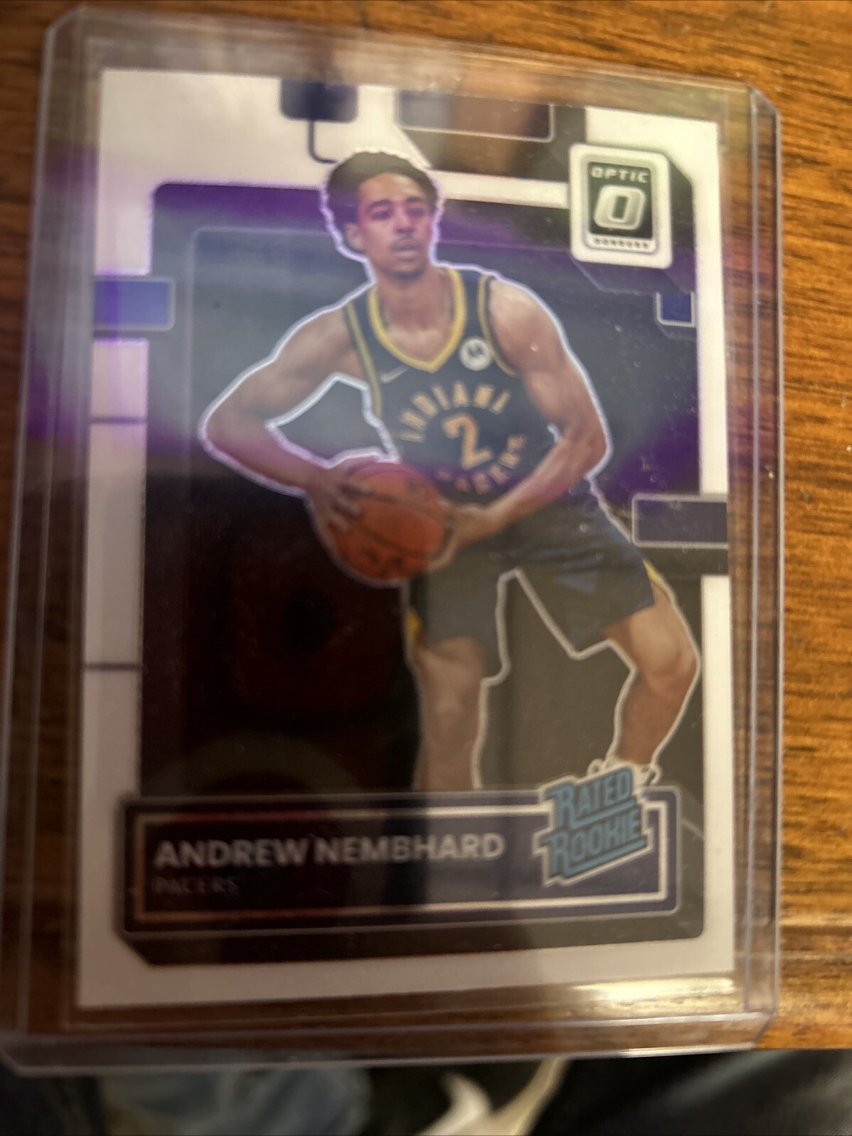 2022-23 Donruss Optic Basketball Andrew Nembhard Rated Rookie Silver Holo #230