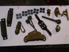 Various vintage items from (100 yr old Carp.& Funeral Director's ) work box