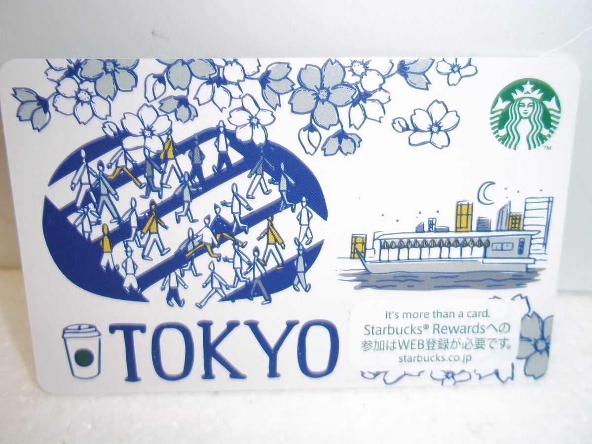 Starbucks Collectible Gift Card Tokyo Japan NO VALUE | eBay