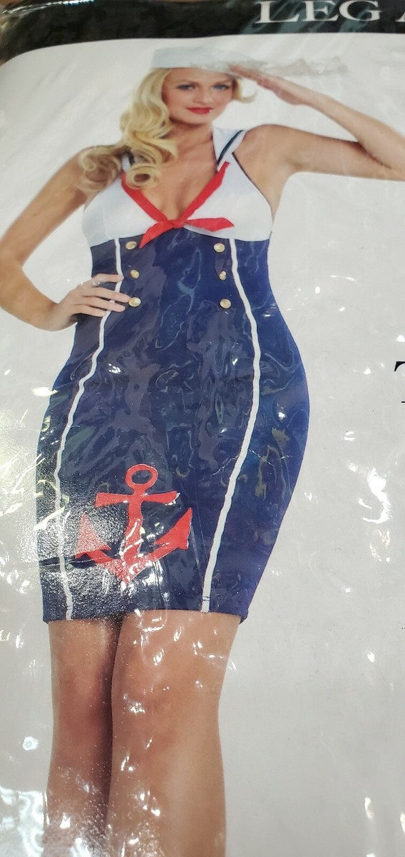 モン/3 XX 83482 Ahoy There Hottie Sailor Costume Women Leg Avenue | eBay