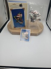 Hallmark Ornament Ice Hockey Thrills Nick  Christopher Keepsake 2005 Open Box