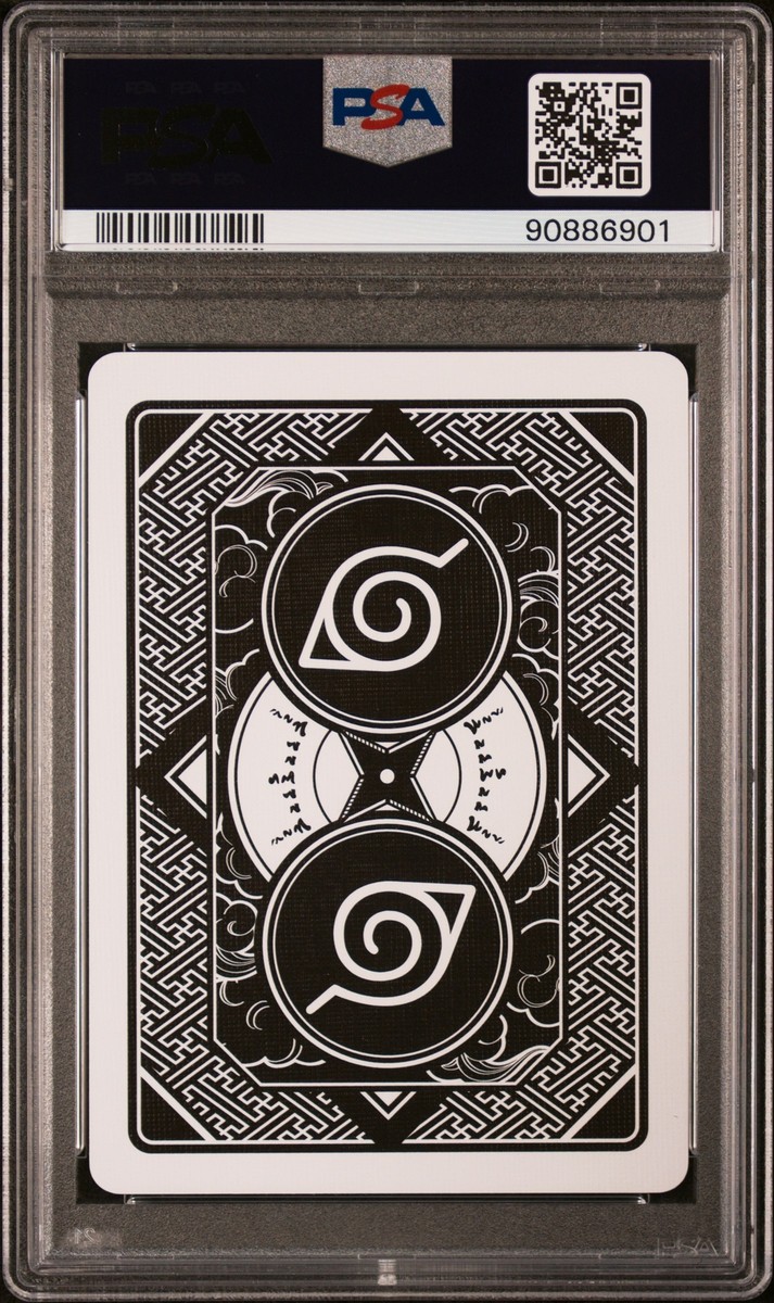PSA 10 - Sasuke Jack of Clubs (Naruto Shippuden) Poker PSA 10 - Sasuke Jack of Clubs (Naruto Shippuden) Poker