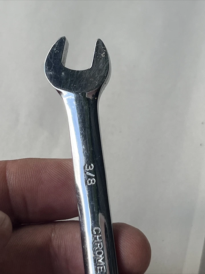 PERFORMANCE TOOL CHROME COMBINATION WRENCH 3/8" (t20) - Image 4 of 4