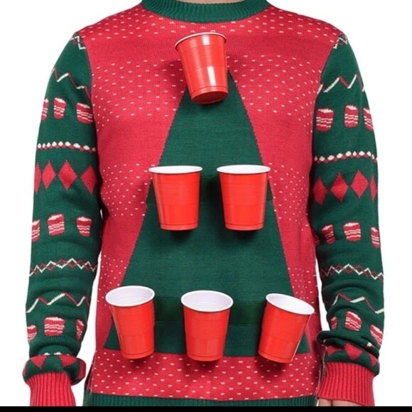 Beer pong ugly best sale sweater