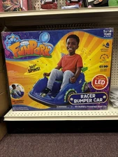 Flybar FunPark Racer Ride-On Bumper Car for Kids, Toddlers, 1.5-4 Years