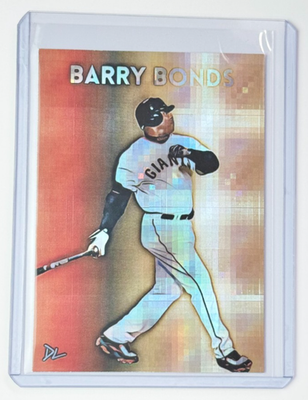 Barry Bonds Limited Artist Signed "San Francisco Giants" Refractor Card 1/1  | eBay