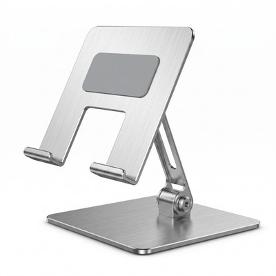 Adjustable Tablet Stand for Desk, Foldable iPad Holder for iPad Air Pro Mini