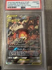 Pokémon Reshiram & Charizard GX SM Black Star Promo SM201 TAG TEAM GX Holo PSA 7