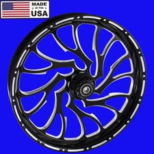 Harley Street Glide 18" Fat Front Wheel & Tire " Nightmare LD" Made in USA*