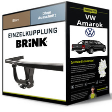Starre Anhängerkupplung für VW Amarok 09.2010-05.2022 Typ 2H/S1B Brink NEU