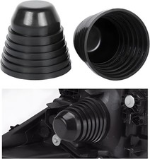 2 PCS Car Headlight Dust Covers, 100mm 4" Headlight Housing Cap Vehicle Forward