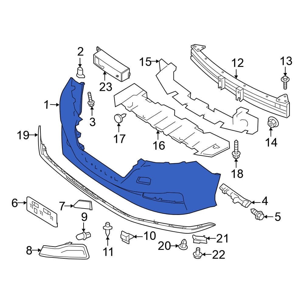 Bumper Kit | NISSAN LEAF 2021 Bumper Kit | NISSAN LEAF 2021