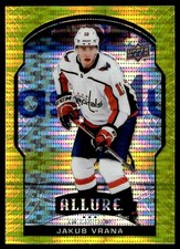 2020-21 Upper Deck Allure Yellow Taxi Jakub Vrana Washington Capitals #54
