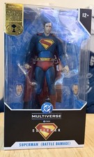 McFarlane Toys DC Multiverse Superman Battle Damage Gold Label Figure Ages 12