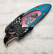 Harley Davidson 1949 Hydra Glide collector’s pocket knife by Franklin Mint