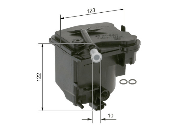Kraftstofffilter FüR CitroËN Fiat Ford Mazda Peugeot Volvo Mini Berlingo /-image